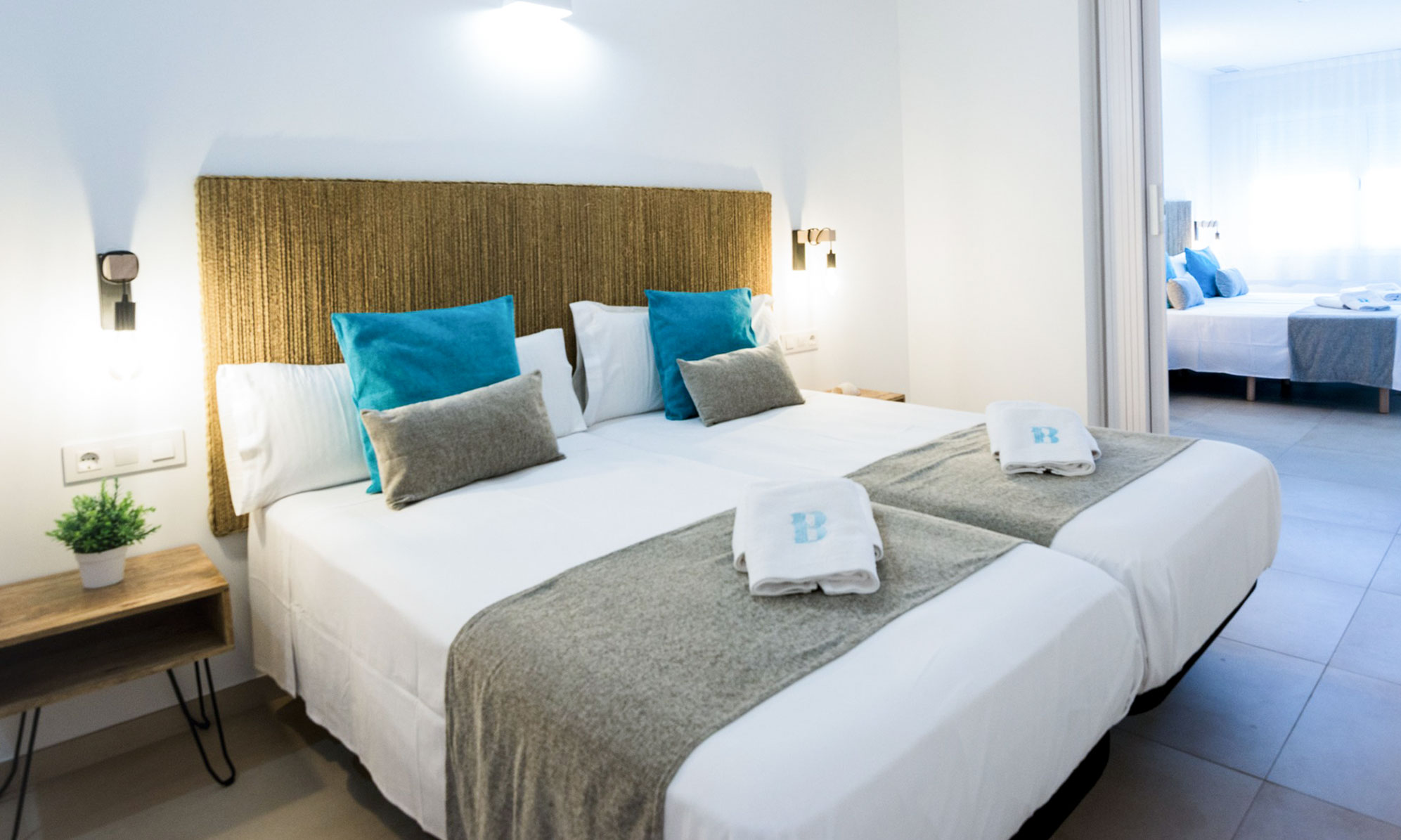 Dormitorio del apartamento. Bamblue Apartments - Stay Longer.