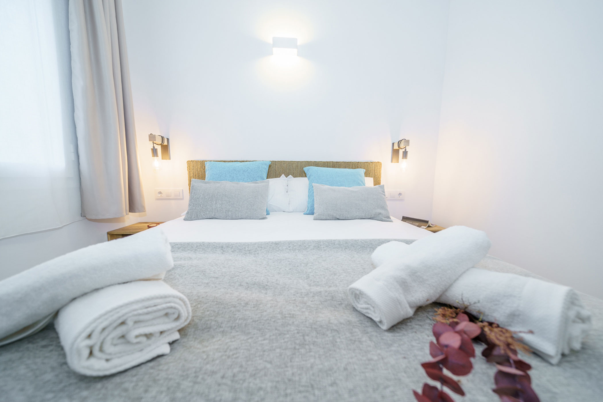 Dormitorio del apartamento. Bamblue Apartments - Stay Longer.